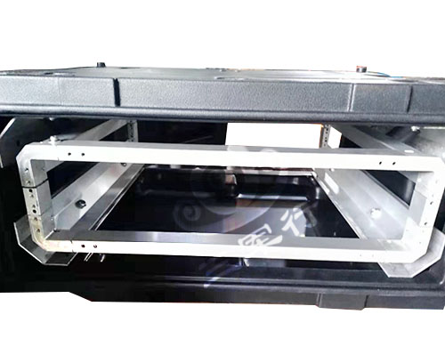 三軍行2U滾塑機架箱 小型機箱 便攜式機架箱